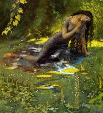 pirene weeping Fantasy Oil Paintings